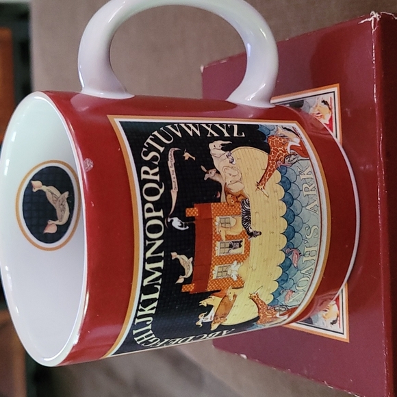 Vintage Noah's Ark II / Ellen Stouffer / Alphabet mug - Picture 4 of 6